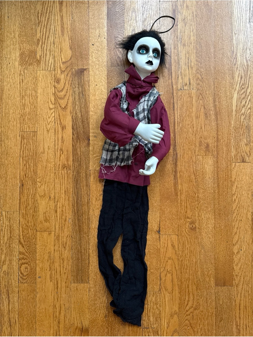 M Gothic scary halloween decor  with Black Pants